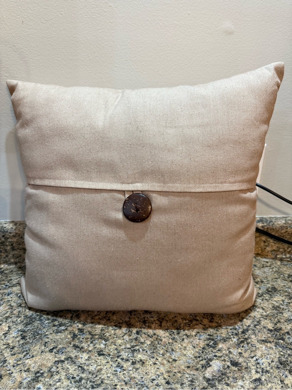 Neutral Cream Decorative Throw Pillow